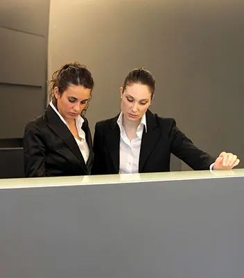 CONCIERGE AND RECEPTION